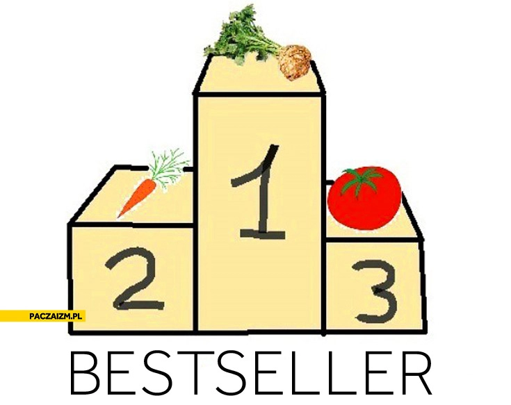 
    Bestseller seler najlepszy na pierwszym miejscu