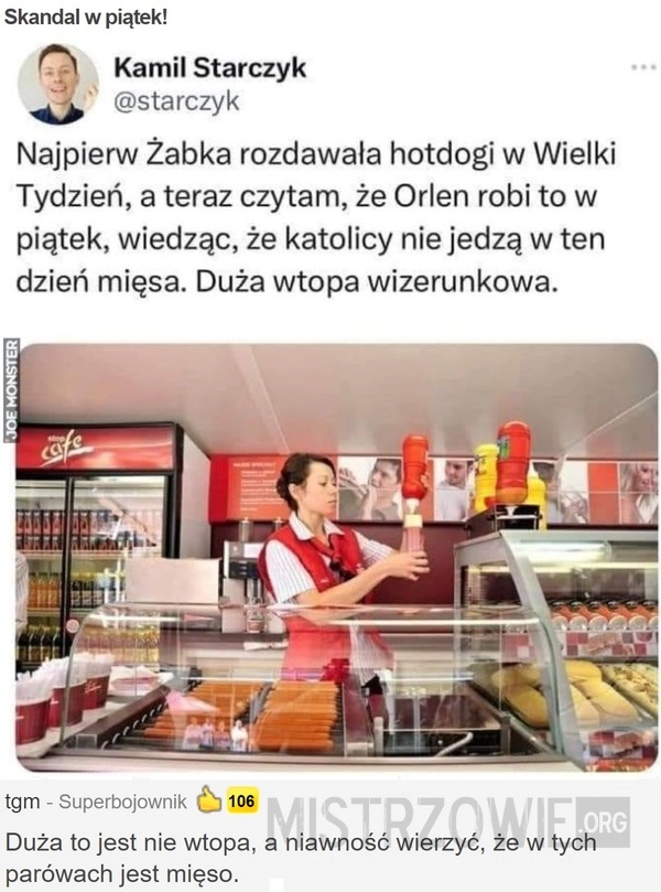 
    Skandal w piątek!