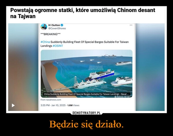 
    Będzie się działo.