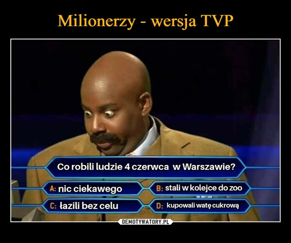 
    Milionerzy - wersja TVP