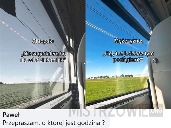 
    Chłopak vs mężczyzna