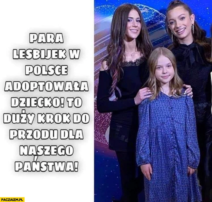 
    Roksana Węgiel Viki Gabor para lesbijek w Polsce adoptowała dziecko, to duży krok do przodu dla naszego państwa