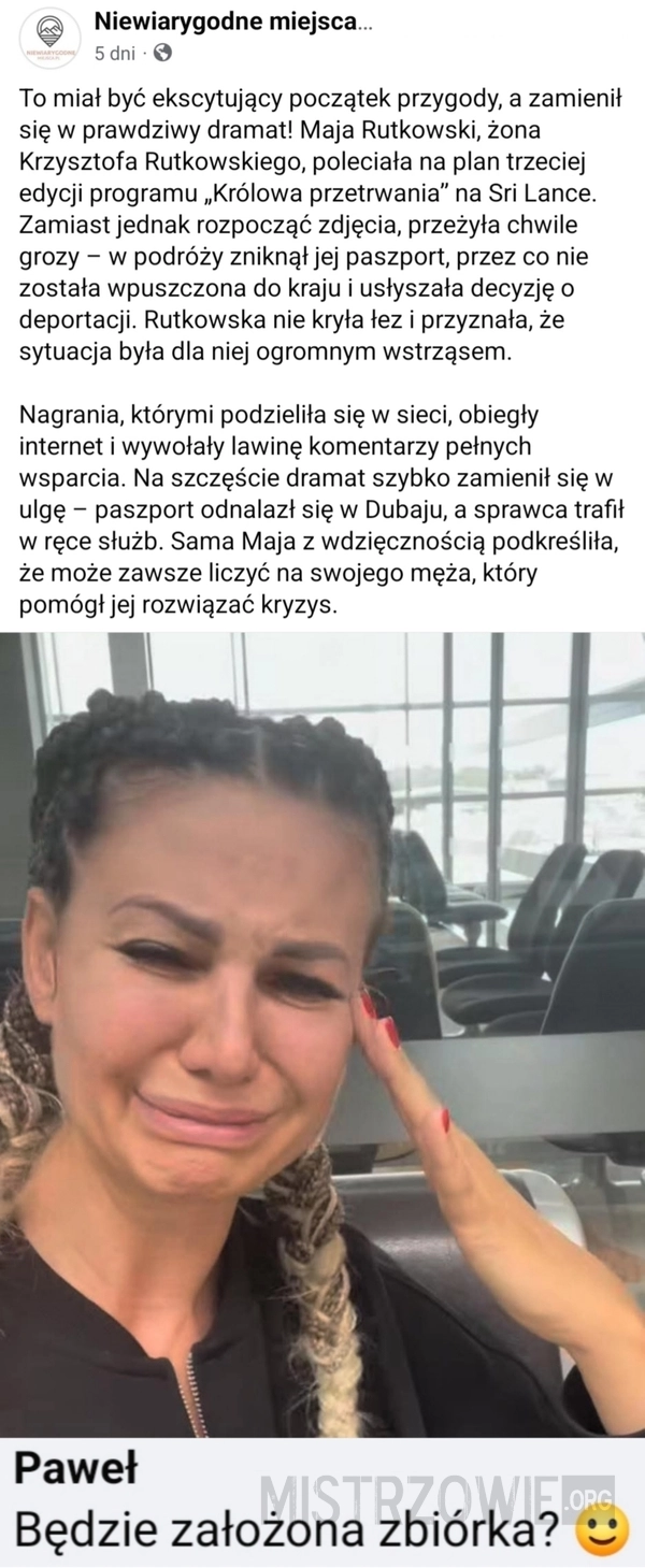 
    Prawdziwy dramat