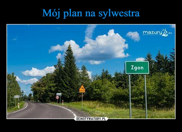 
    Mój plan na sylwestra