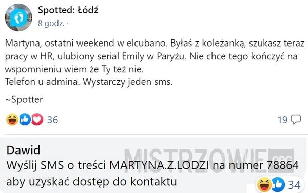 
    Wystarczy jeden sms