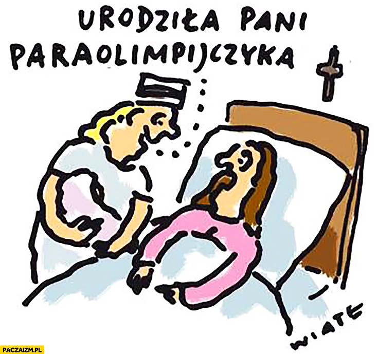 
    Urodziła Pani paraolimpijczyka niepełnosprawne dziecko