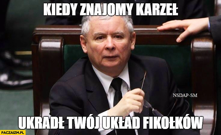 
    Kiedy znajomy karzeł ukradł Twój układ fikołków Kaczyński