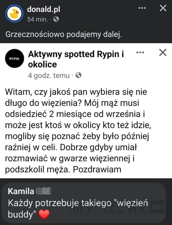 
    Więzień