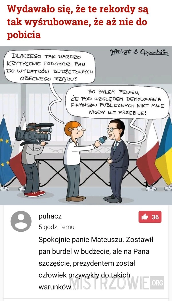
    Wyśrubowane rekordy