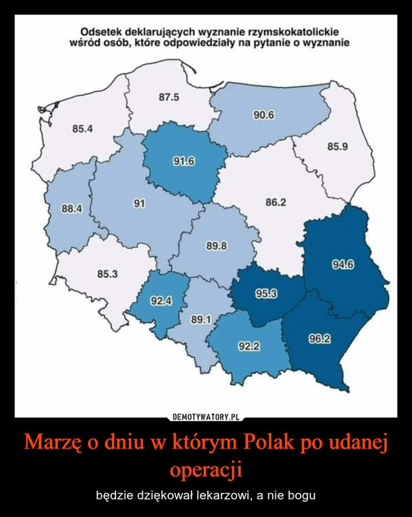 
    Marzę o dniu w którym Polak po udanej operacji