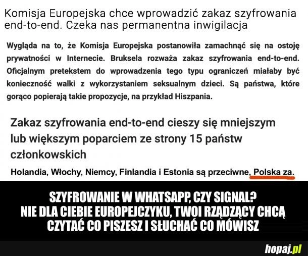 
    Prywatność nie dla Europejczyka