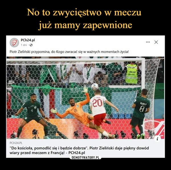 
    
No to zwycięstwo w meczu
już mamy zapewnione 