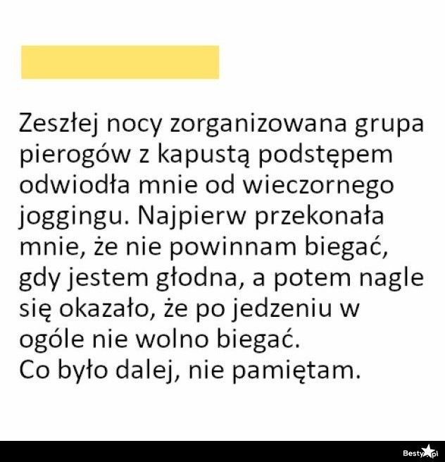 
    Zorganizowana grupa pierogów 