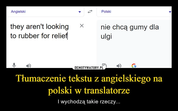 
    Tłumaczenie tekstu z angielskiego na polski w translatorze