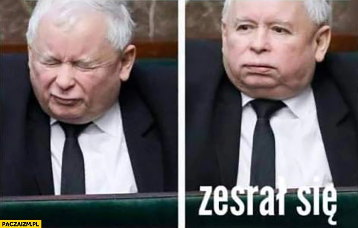 
    Kaczyński zesrał się dziwne zdjęcia