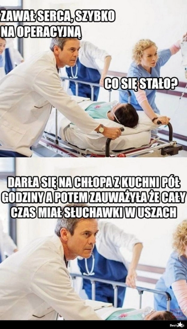 
    Pani z zawałem 