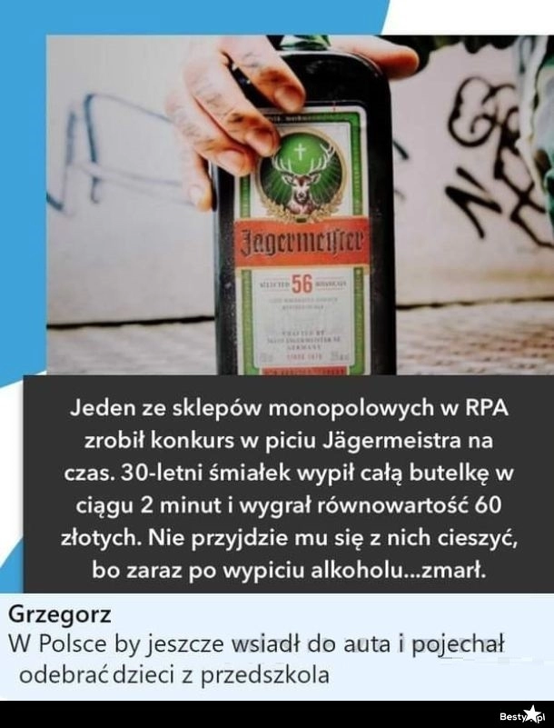 
    Konkurs w piciu 