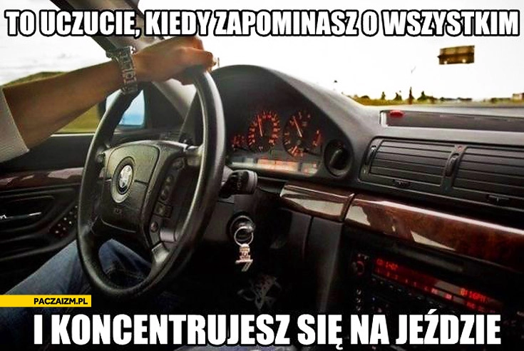 
    To uczucie gdy zapominasz o wszystkim i koncentrujesz się na jeździe