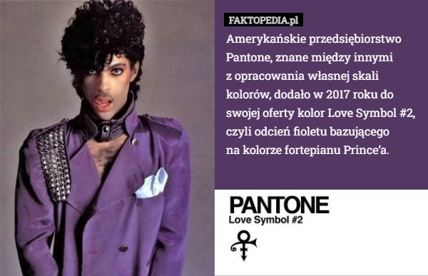 
    Amerykańskie przedsiębiorstwo Pantone, znane między innymi
z opracowania