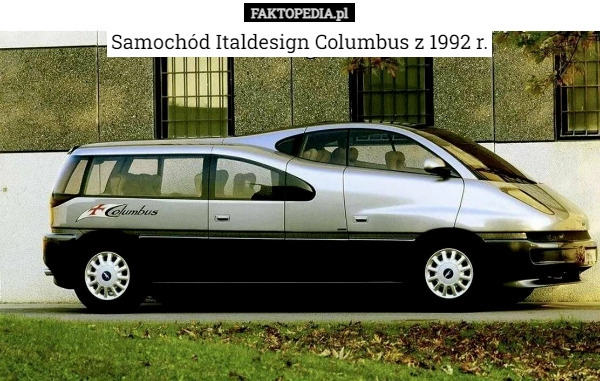 
    Samochód Italdesign Columbus z 1992 r.