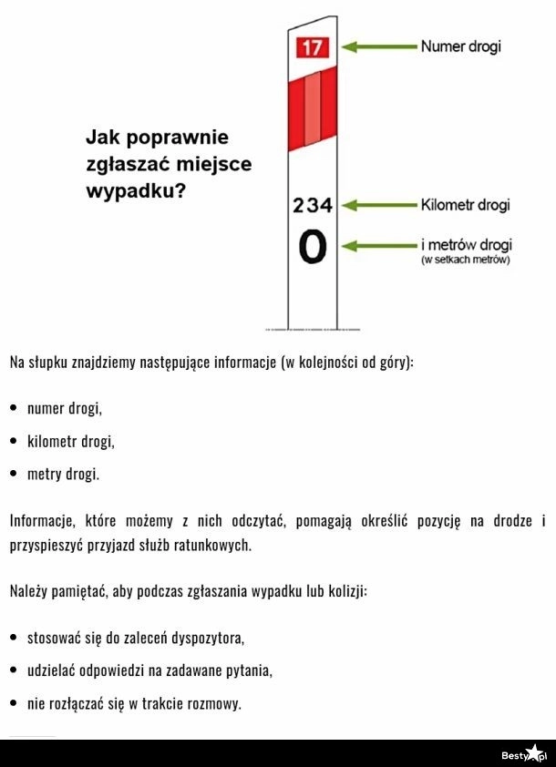 
    Jak poprawnie zgłaszać miejsce wypadku 