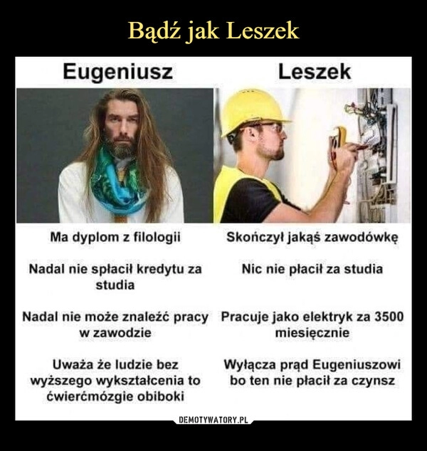 
    Bądź jak Leszek