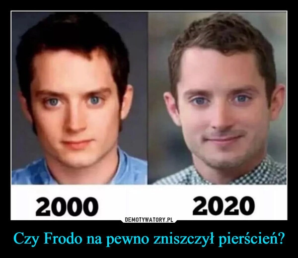 
    Czy Frodo na pewno zniszczył pierścień?