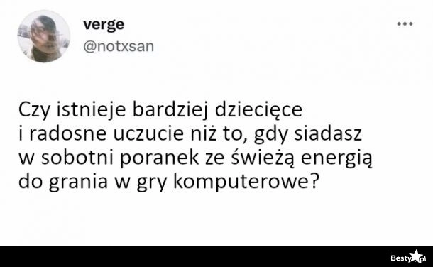 
    Dziecięce i radosne uczucie 