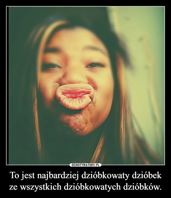 
    To jest najbardziej dzióbkowaty dzióbek ze wszystkich dzióbkowatych dzióbków.