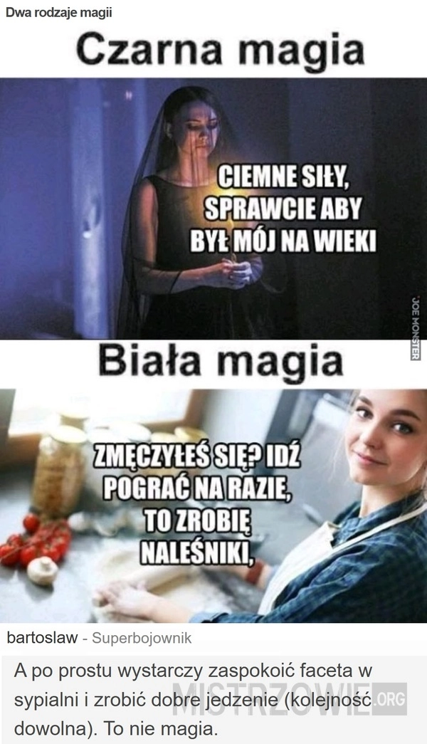 Dwa rodzaje magii