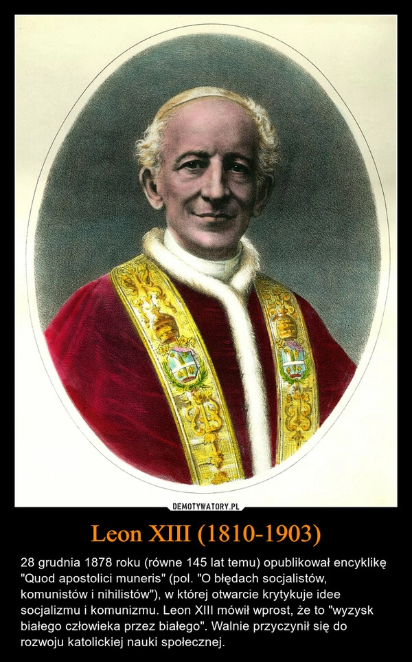 
    Leon XIII (1810-1903)