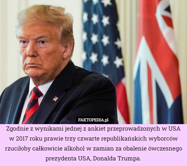 
    Zgodnie z wynikami jednej z ankiet przeprowadzonych w USA w 2017 roku prawie