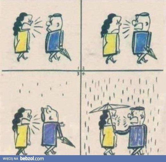 
    Kłótnia starego małżeństwa