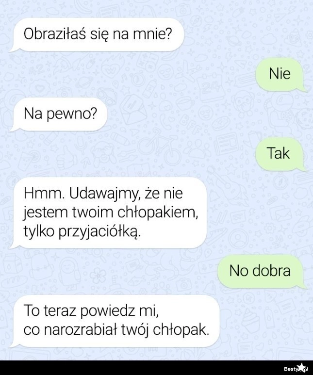 
    Obrażona dziewczyna 