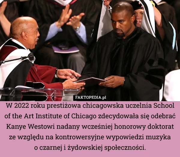 
    W 2022 roku prestiżowa chicagowska uczelnia School of the Art Institute