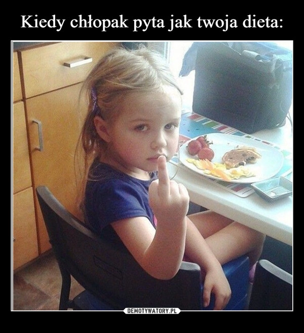 
    Kiedy chłopak pyta jak twoja dieta: