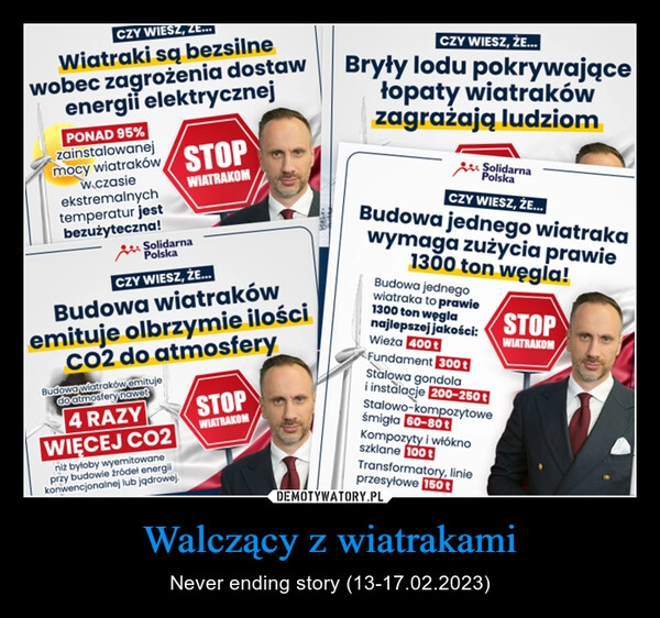 
    Walczący z wiatrakami