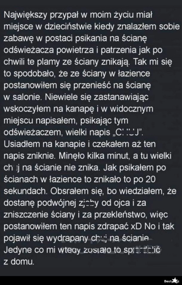 
    Największy przypał w życiu 