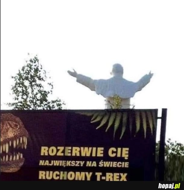 Największy na świecie ruchomy T-REX