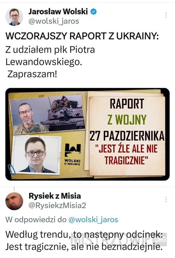 
    Jest źle, ale nie tragicznie