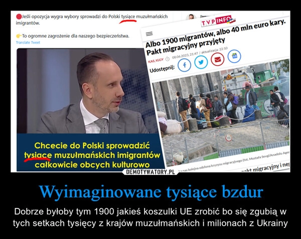 
    Wyimaginowane tysiące bzdur