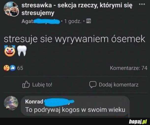 
    Wyrywanie ósemek