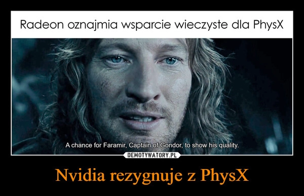 
    Nvidia rezygnuje z PhysX