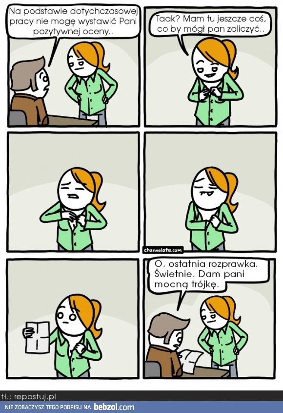 Typowa studentka