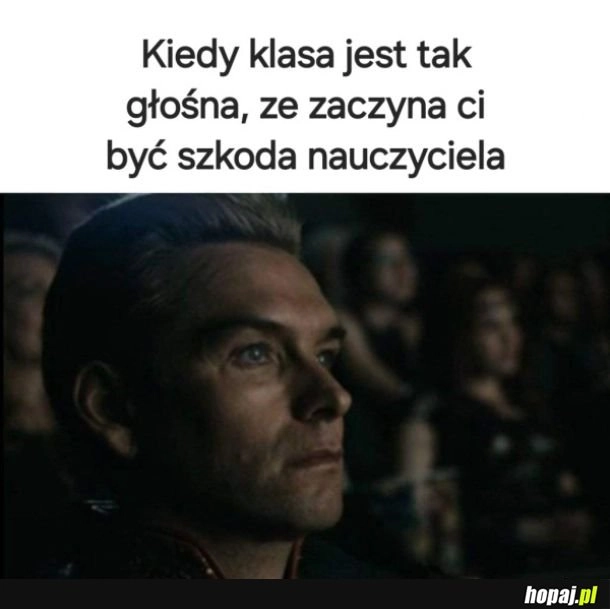 
    Kiedy robi ci się szkoda nauczyciela