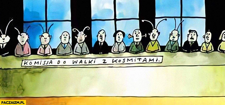 
    Komisja do walki z kosmitami w składzie sami kosmici