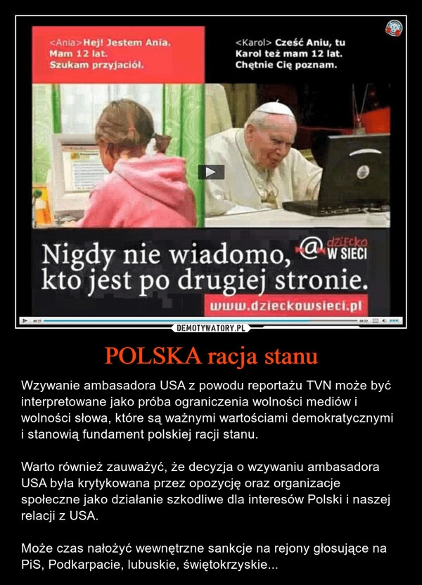 
    POLSKA racja stanu