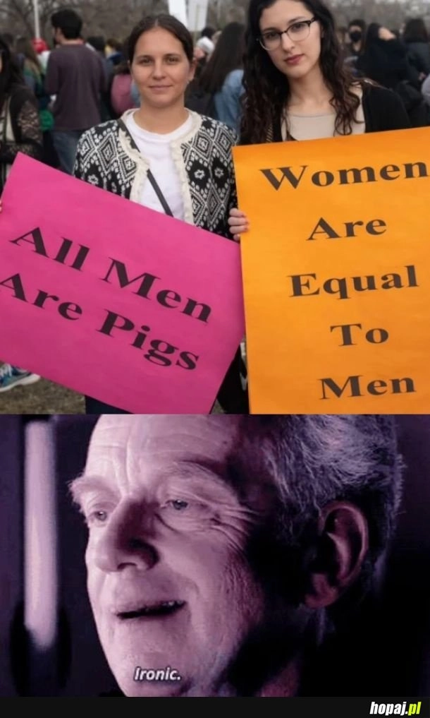 
    Ironic