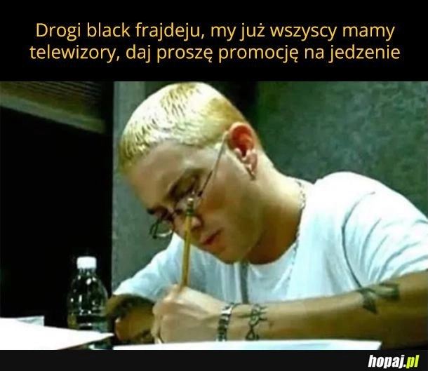 List do Black Frajdeja