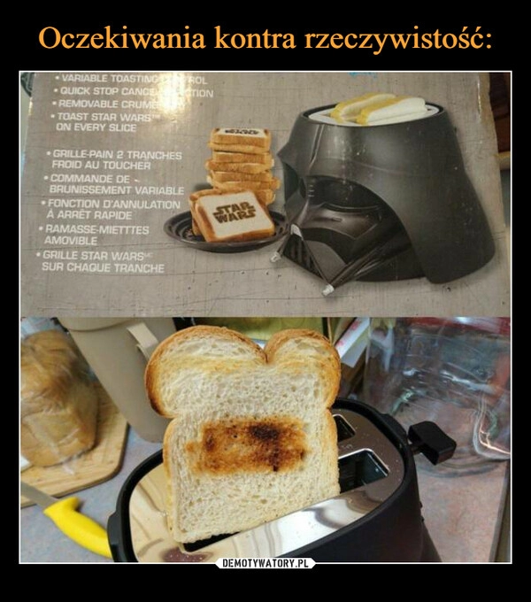 
    Oczekiwania kontra rzeczywistość: